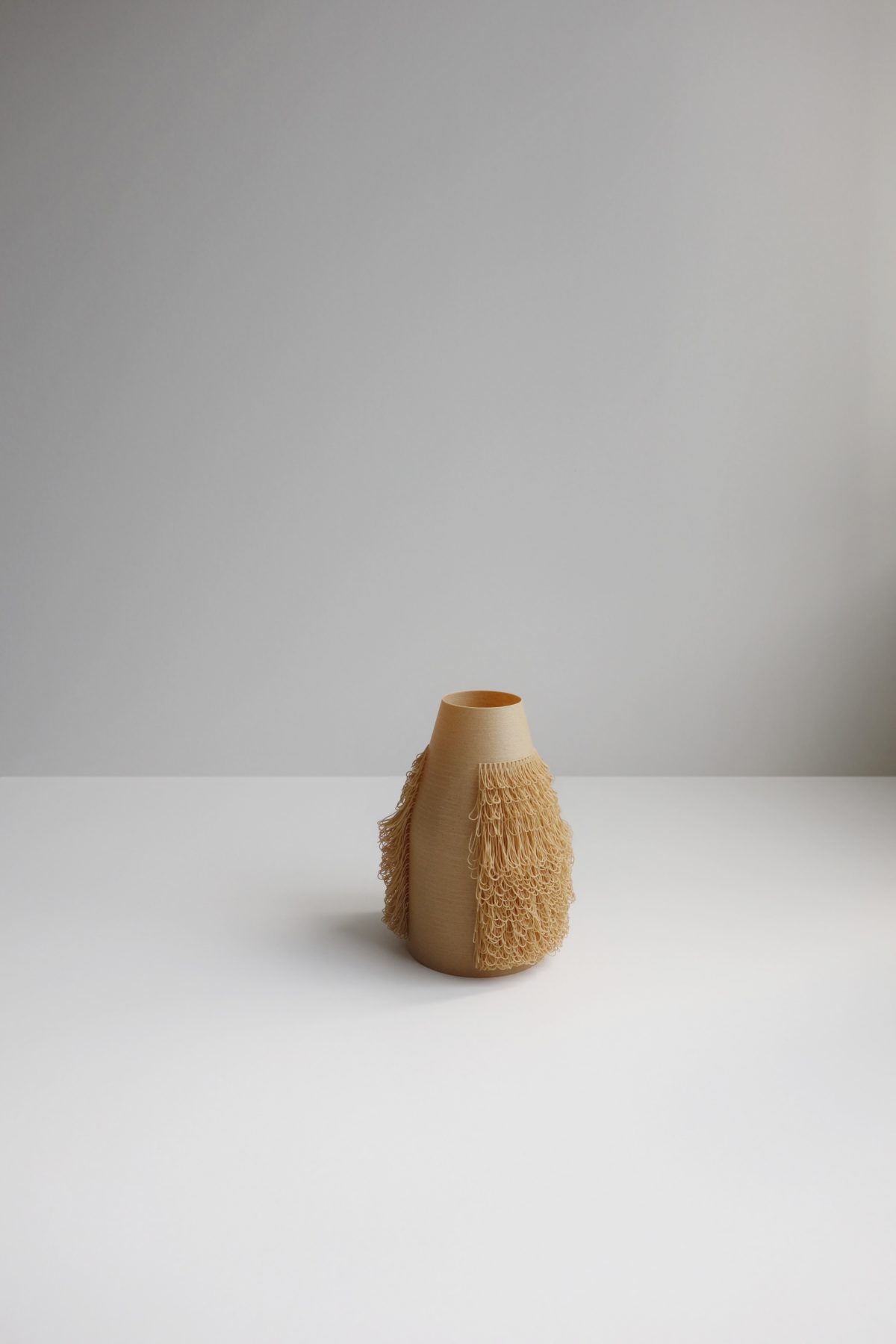 BLOND vase - POILU Collection -
3d printed vases by bold-design for AYBAR Gallery - www.bold-design.fr