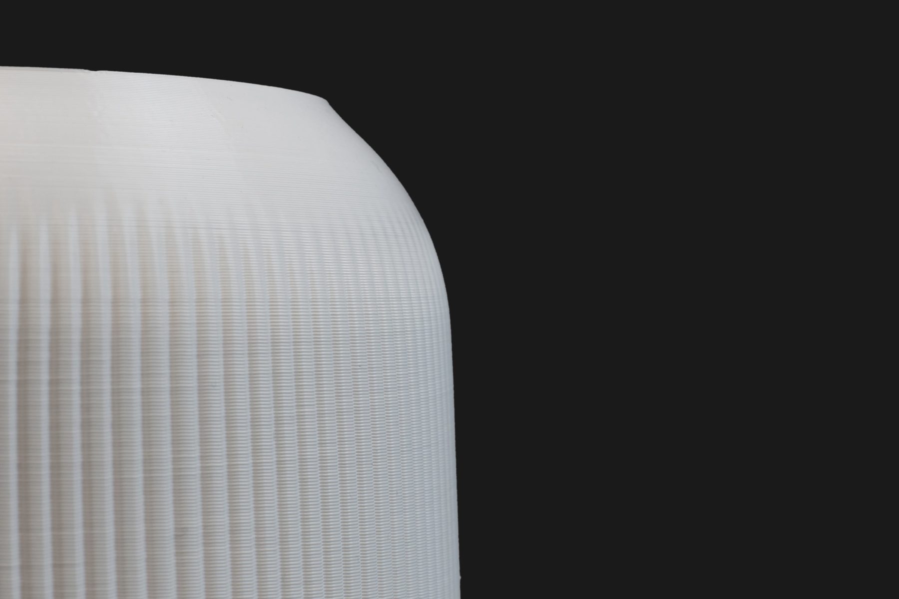RIBBON lampshade par bold-design pour Batch.works et Plumen avec Reflow filaments