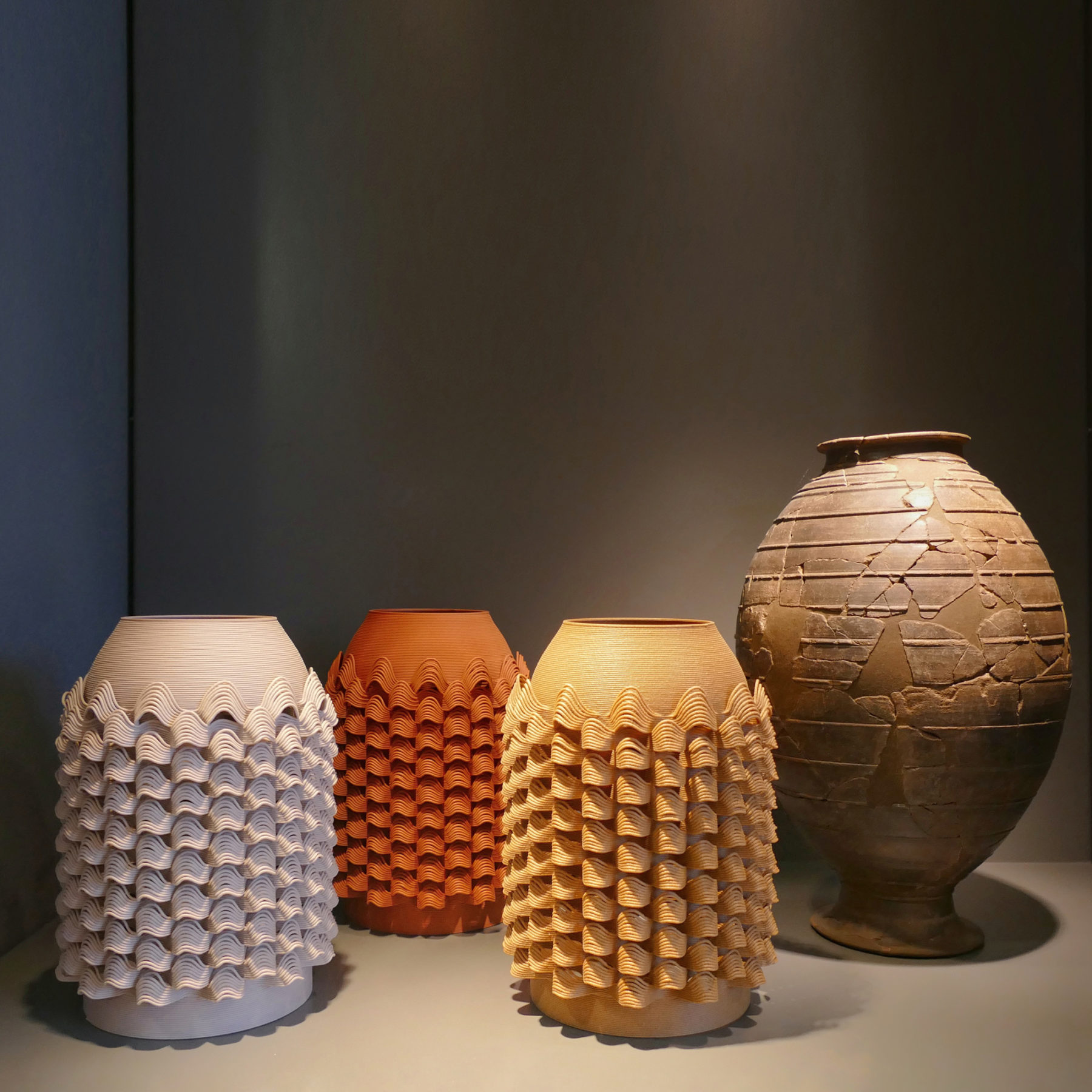 Vase TUILE - BRONZAGE Exposition - bold-design.fr