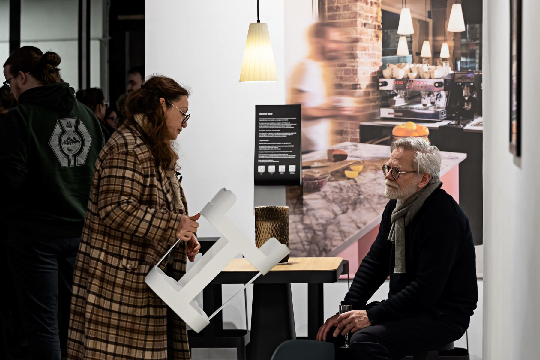ensemble KATABA Mignon café • expo DIALOGUES par bold-design